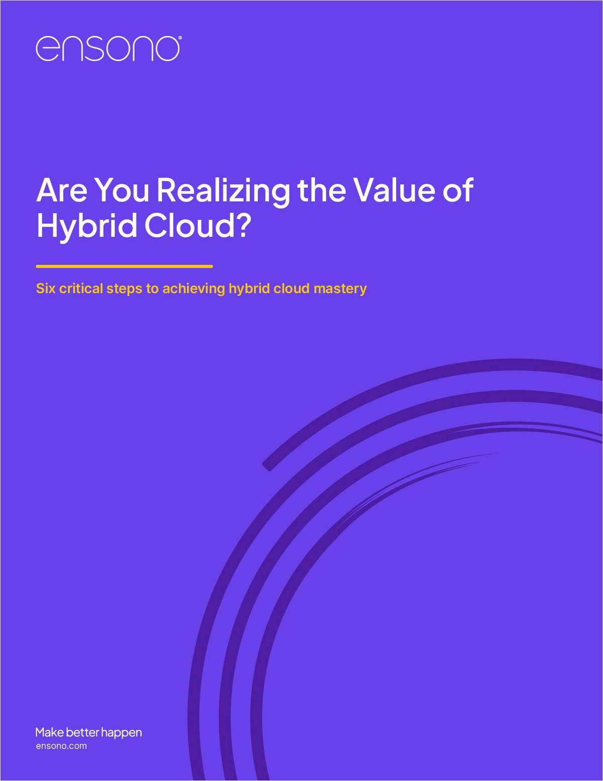 Are You Realizing the Value of Hybrid Cloud?