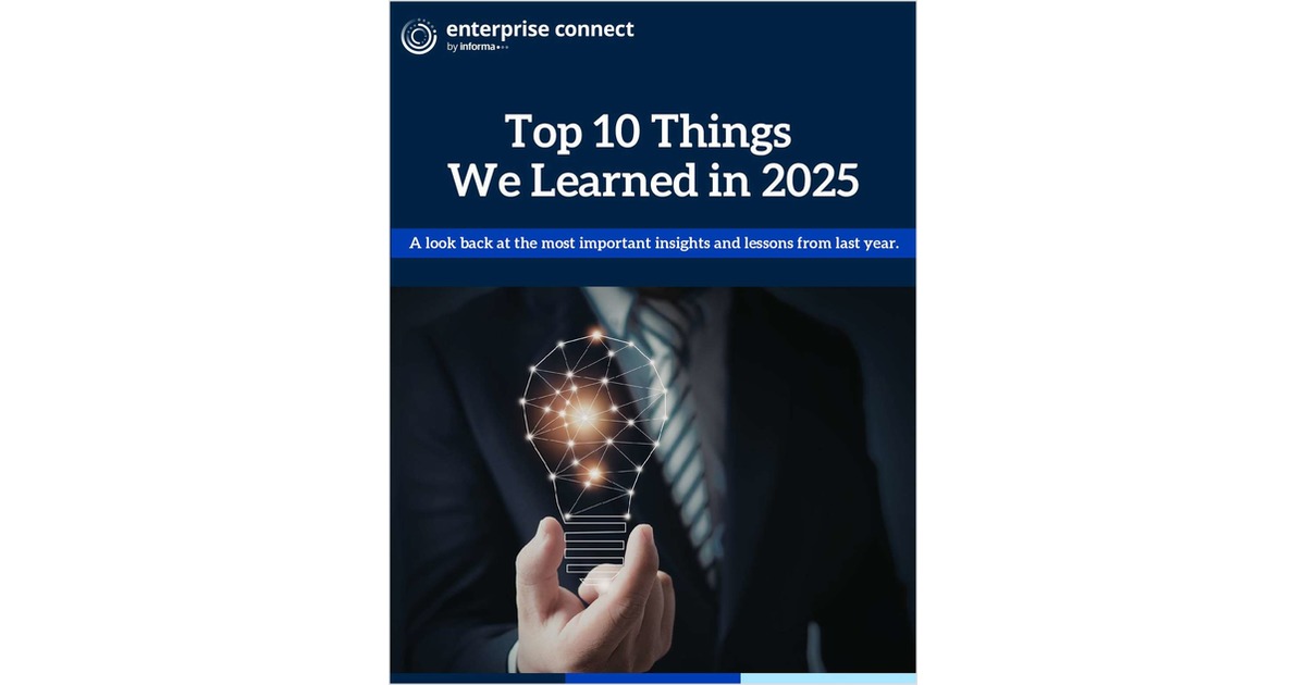 Top 10 Things We Learned in 2025: Unified Communications & Collaboration Edition