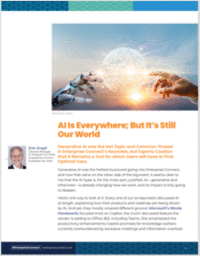 Enterprise Connect: Welcome to the Age of AI in Collaboration