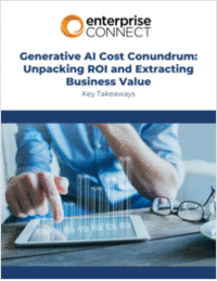 Generative AI Cost Conundrum: Unpacking ROI and Extracting Business Value