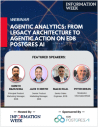 Agentic Analytics: From Legacy Architecture to Agentic Action on EDB Postgres AI