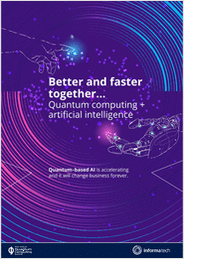 Better and Faster Together: Quantum Computing + Artificial Intelligence