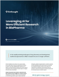 Leveraging AI for More Efficient Research in BioPharma