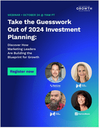 Take the Guesswork Out of 2024 Investment Planning: Discover How Marketing Leaders Are Building the Blueprint for Growth