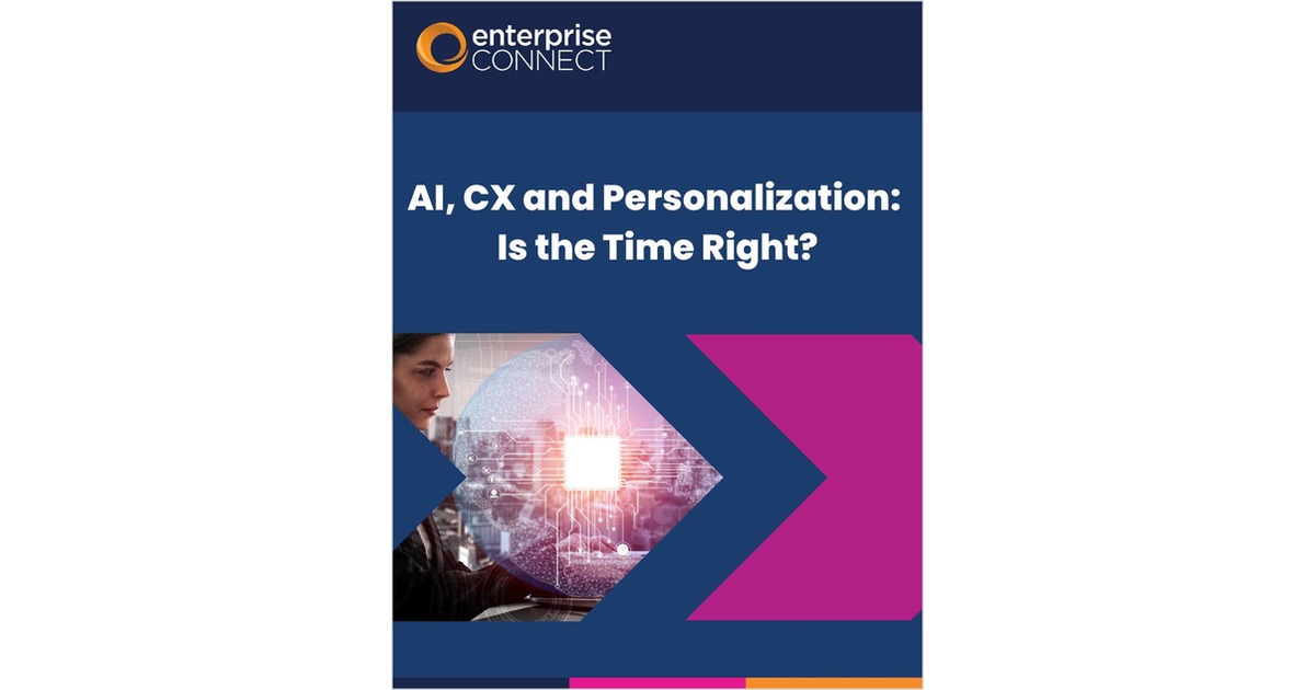 AI, CX and Personalization: Is the Time Right?