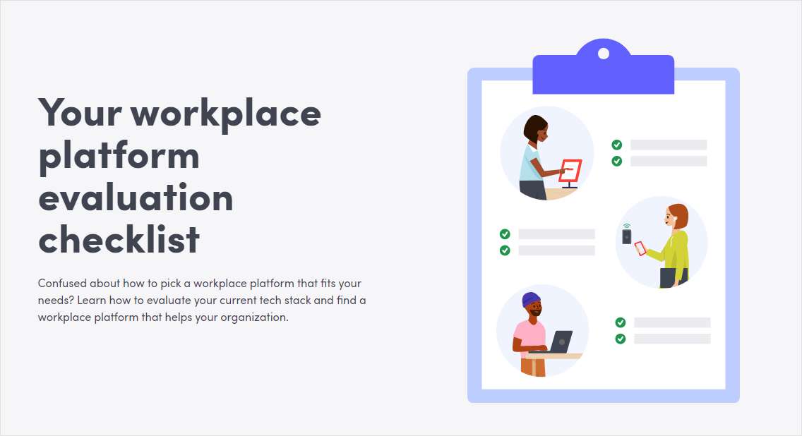 The Workplace Platform Evaluation Checklist