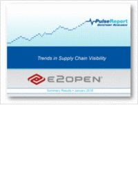 Survey Results: Trends in Supply Chain Visibility