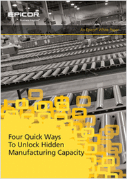 4 Quick Ways to Unlock Hidden Manufacturing Capacity