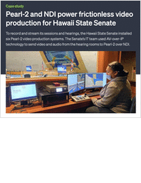 Hawaii State Senate Simplifies Session Streaming with Pearl-2