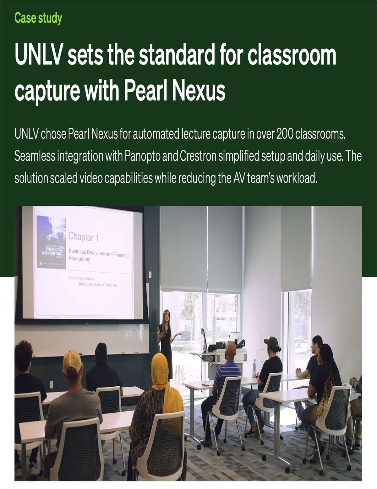 How UNLV Scaled Lecture Capture to 200+ Classrooms with Pearl Nexus