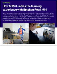 How MTSU Unified AV Across 400+ Classrooms with Pearl Mini