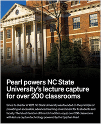 How NC State Quadrupled Lecture Capture Capacity with Epiphan