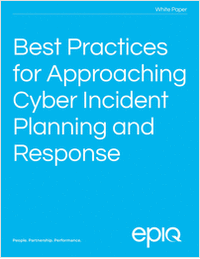 Best Practices for Approaching Cyber Incident Planning and Response