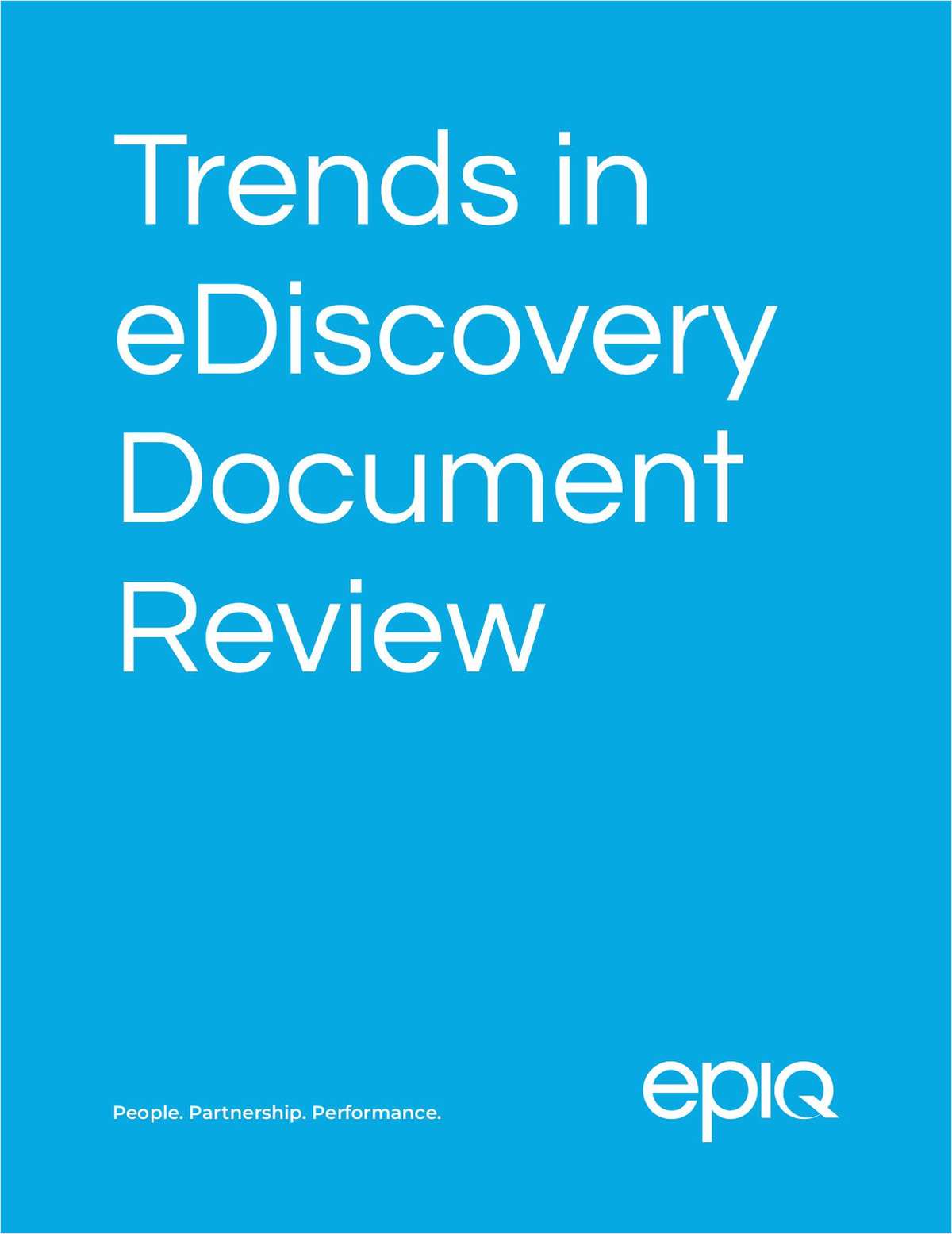 Trends in eDiscovery Document Review