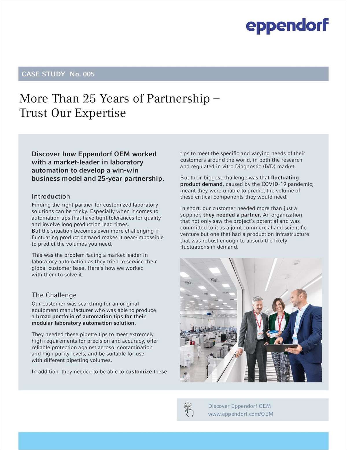 More Than 25 Years of Partnership