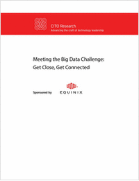 Meeting the Big Data Challenge: Get Close, Get Connected
