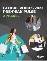 ESW's Yearly Global Voices Survey - Apparel Pre-Peak Pulse 2023