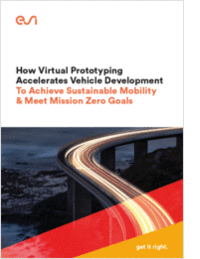 How Virtual Prototyping Helps Auto Manufacturers Attain Sustainable Mobility & Mission-Zero Goals