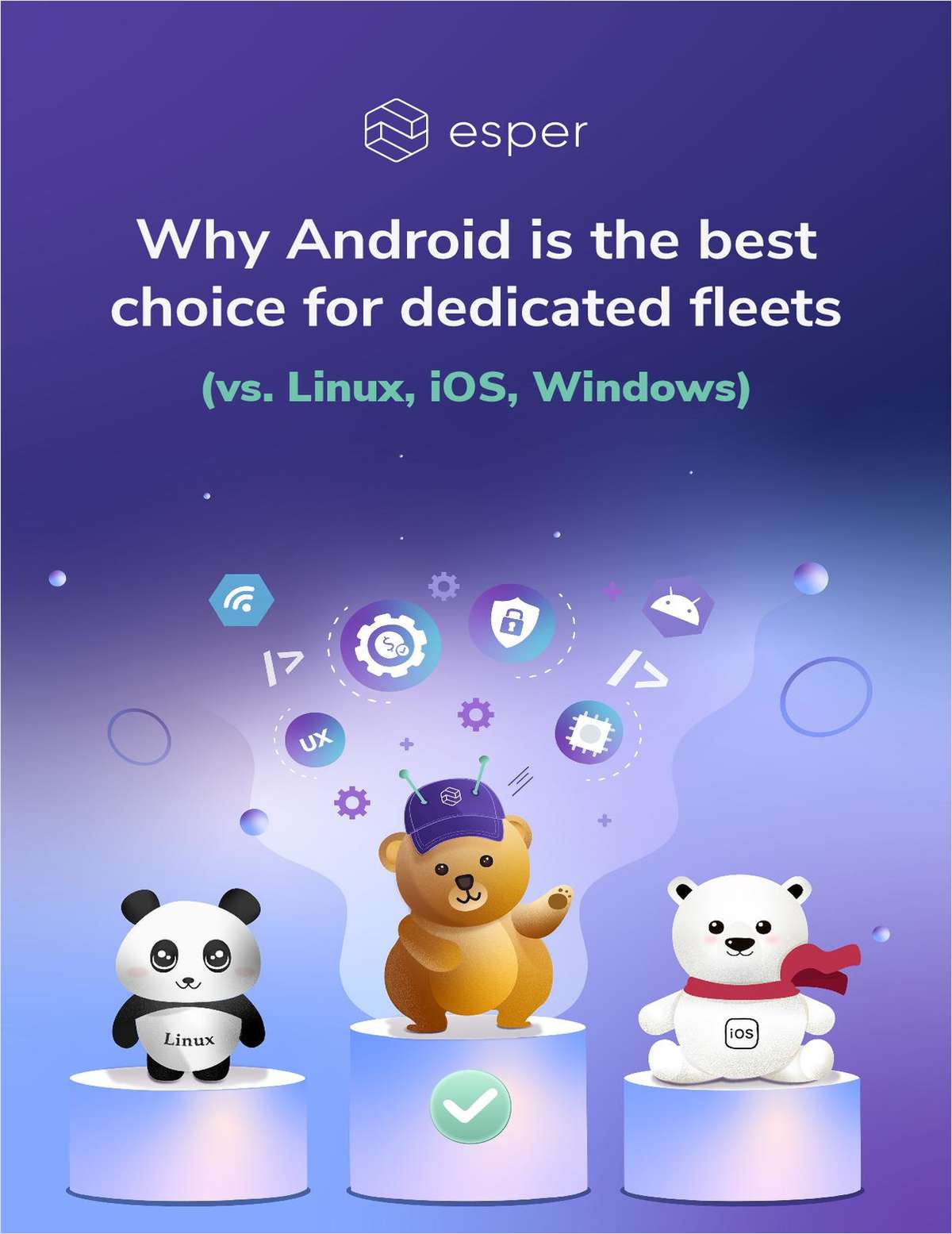 Why Android is the best choice for dedicated fleets (vs. Linux, iOS, Windows)