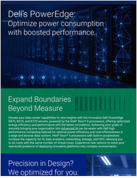 Dell's PowerEdge: Optimize power consumption with boosted performance