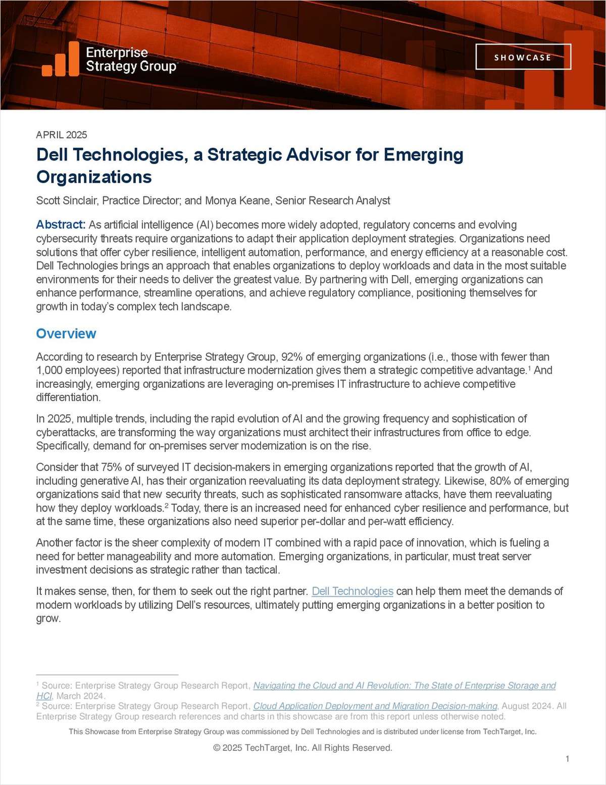 Dell Technologies, a Strategic Advisor for Emerging Organizations