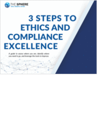 3 Steps to Ethics and Compliance Excellence