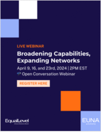 Broadening Capabilities, Expanding Networks Webinar Series