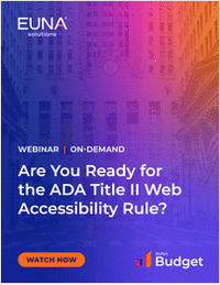 ADA eRepublic Lunch and Learn