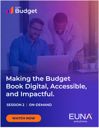 Making the Budget Book Digital, Accessible, and Impactful