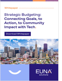 Strategic Budgeting: Connecting Goals, to Action, to Community Impact with Tech