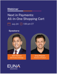 Next in Payments: All-In-One Shopping Cart