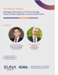 Strategic Planning in a Time of Change: Plays to Build Capacity in Local Government