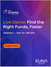 Euna Grants Live Demo: Find the Right Funds, Faster