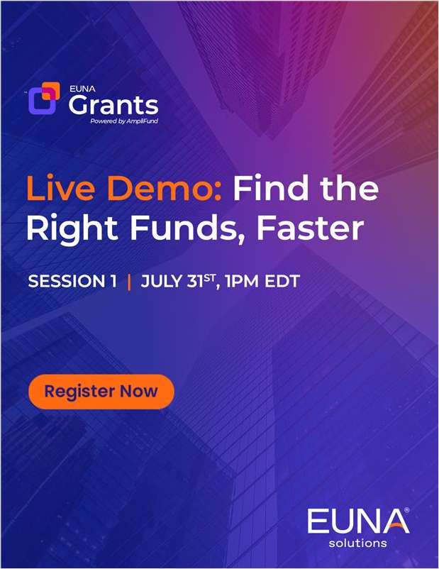 Euna Grants Live Demo: Find the Right Funds, Faster