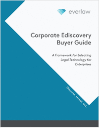 2020 Corporate Ediscovery Buyer Guide