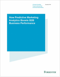 How Predictive Marketing Analytics Boosts B2B Business Performance