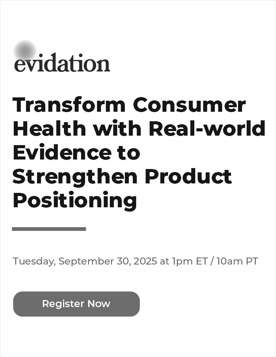 Transform Consumer Health with Real-world Evidence to Strengthen Product Positioning
