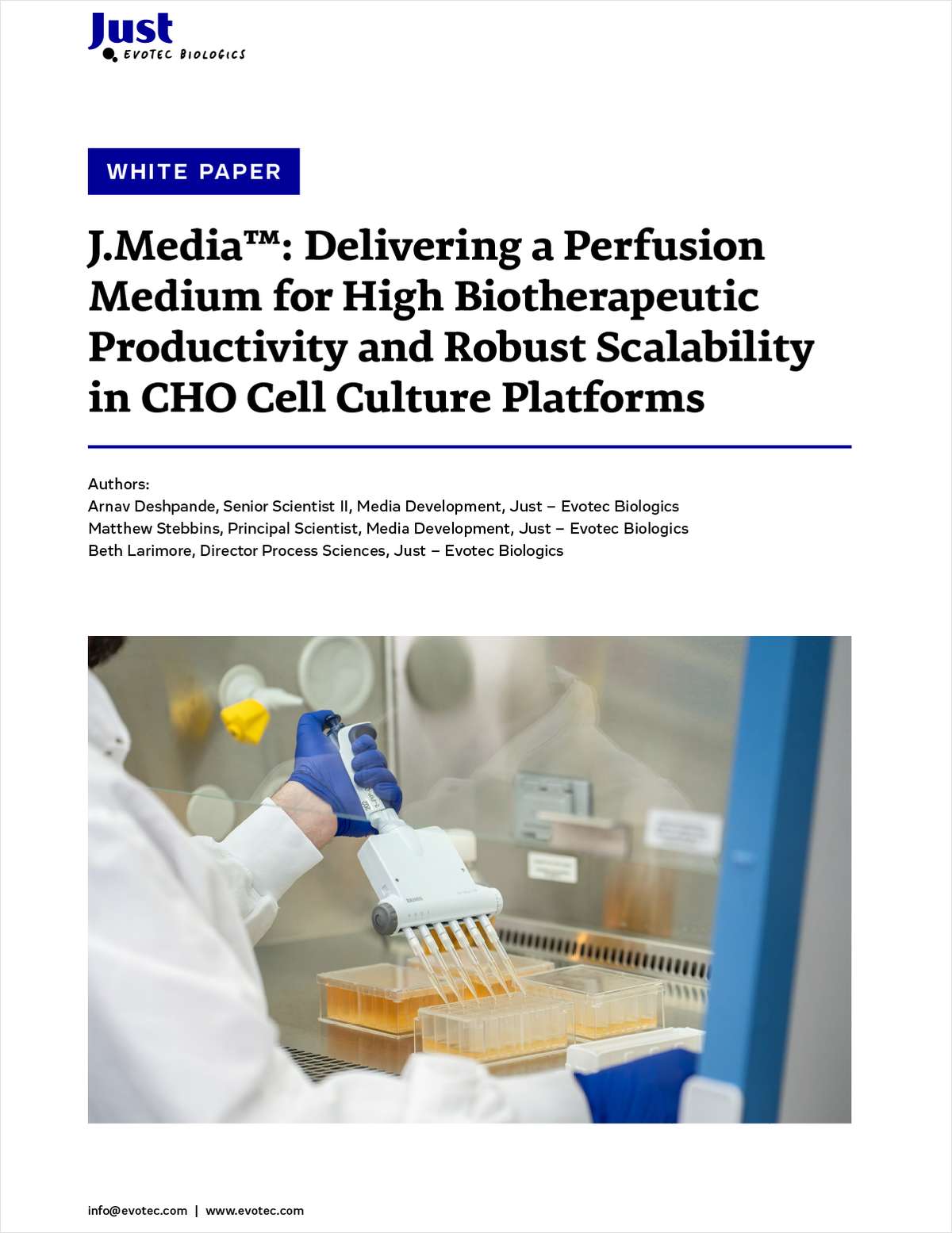 Introducing J.Media™: Perfusion Medium for CHO Cell Culture