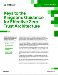 Keys to the Kingdom: Guidance for Effective Zero Trust Architecture