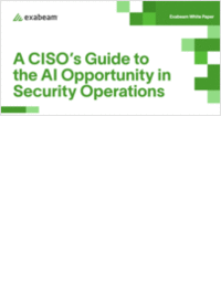A CISOs Guide to the AI Opportunity in Security Operations