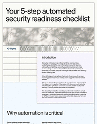 Your 5-step automated readiness checklist for security reviews