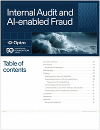 Building resilience and preparing for AI-enabled fraud in internal audits
