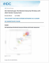 Extreme Networks is a Leader in the IDC MarketScape: Worldwide Enterprise Wireless LAN 2025 Vendor Assessment