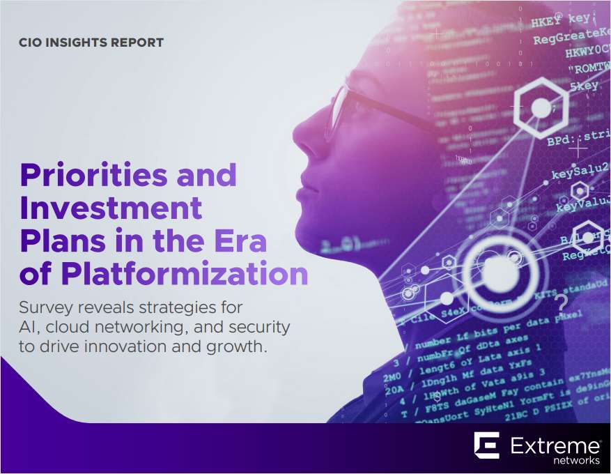 CIO Insights Report: Priorities and Investment Plans in the Era of Platformization