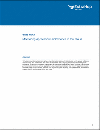 Monitor Application Performance in Virtualized and Cloud Environments