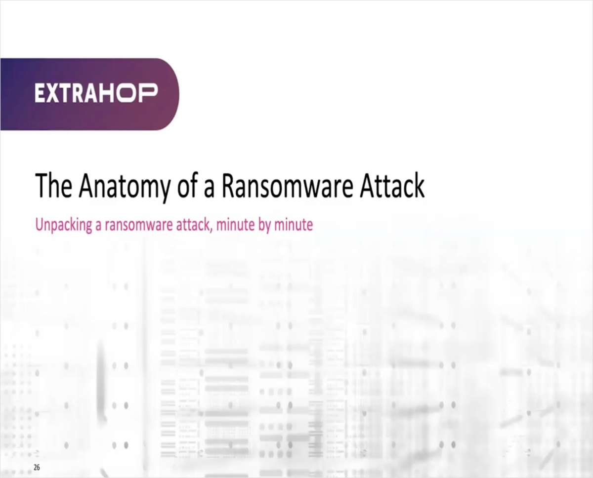 The Anatomy of a Ransomware Attack
