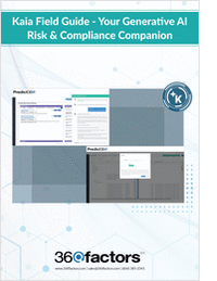 Kaia Field Guide - Your Generative AI Risk & Compliance Companion