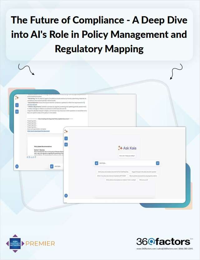 The Future of Compliance - A Deep Dive into AI's Role in Policy Management and Regulatory Mapping
