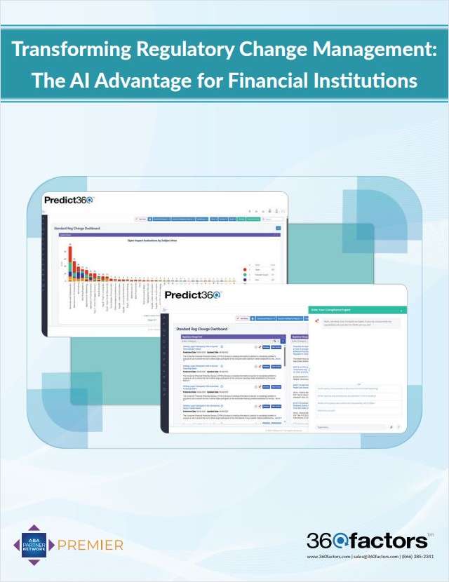 Transforming Regulatory Change Management: The AI Advantage for Financial Institutions
