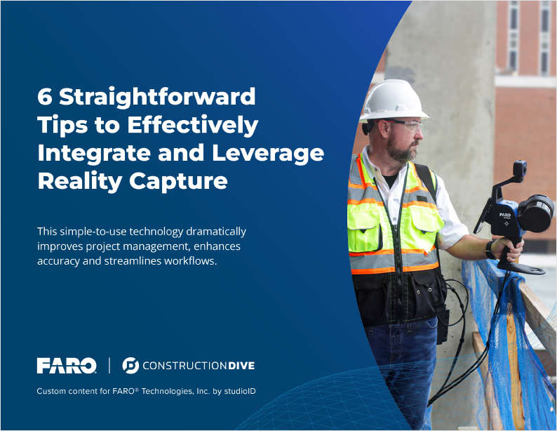 6 Ways To Effectively Integrate and Leverage Reality Capture